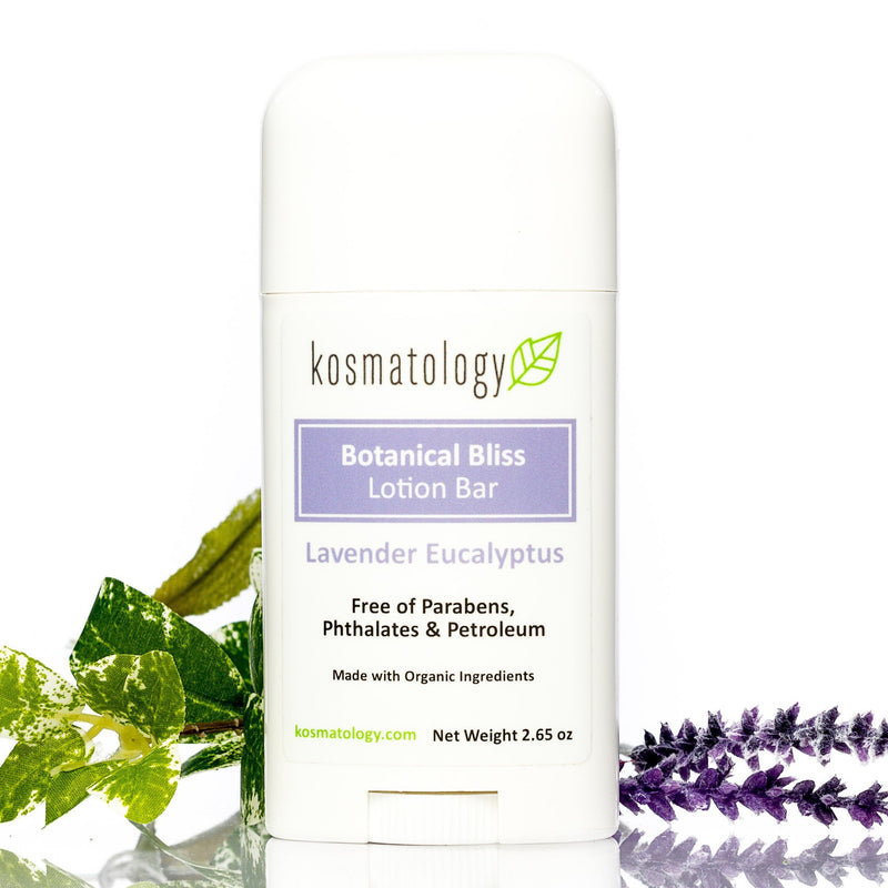 [Australia] - Kosmatology Botanical Bliss (Lavender-Eucalyptus) Organic Lotion Bar, 2.65 oz 2.65 Ounce (Pack of 1) Lavender-Eucalpytus 