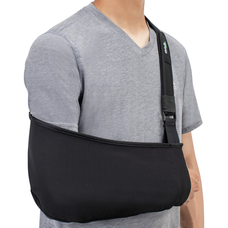 [Australia] - Think Ergo Arm Sling Sport - Lightweight, Breathable, Ergonomically Designed Medical Sling for Broken & Fractured Bones - Adjustable Arm, Shoulder & Rotator Cuff Support (Adult) Adult 