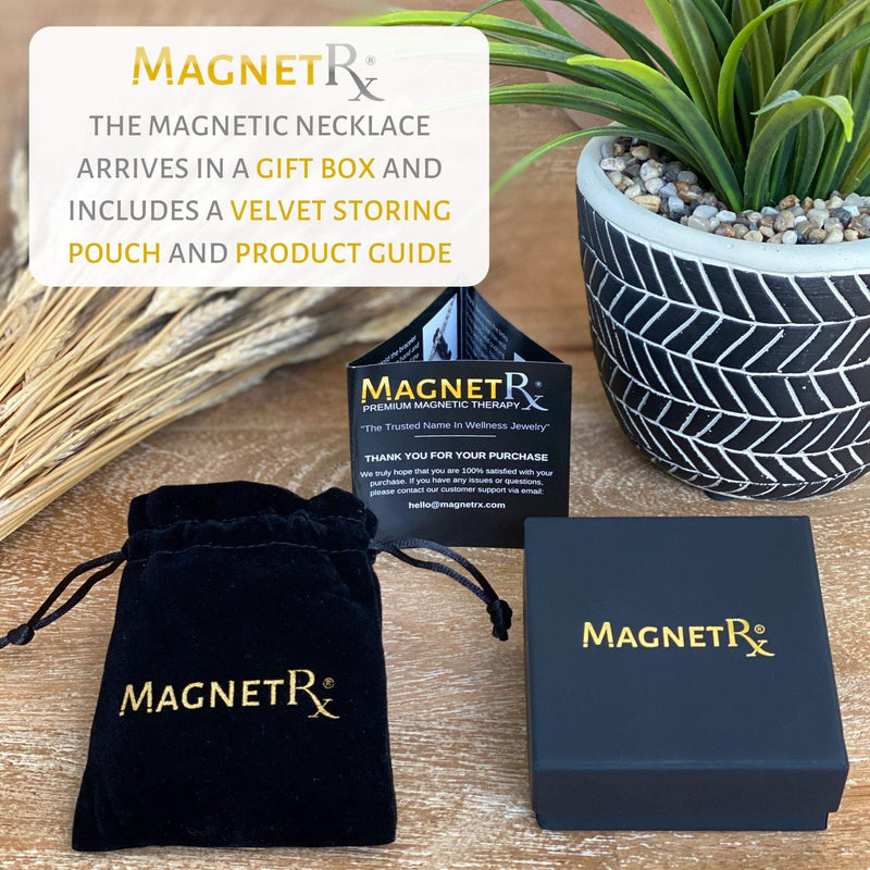 [Australia] - MagnetRX® Pure Copper Magnetic Bracelet - Magnetic Copper Bracelets for Men - Adjustable Cuff + Gift Box (Copper | Medium - Large) 