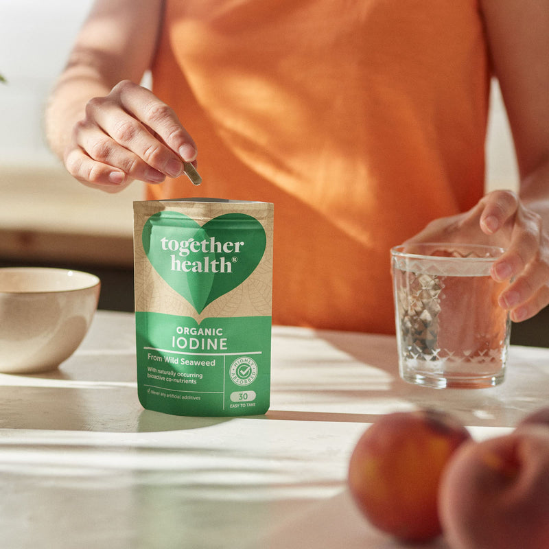 [Australia] - Organic Seaweed Iodine Supplement � Together Health � from Organic Seaweed � Natural Source of Iodine � Vegan Friendly � Made in The UK � 30 Vegecaps 30 Count (Pack of 1) 