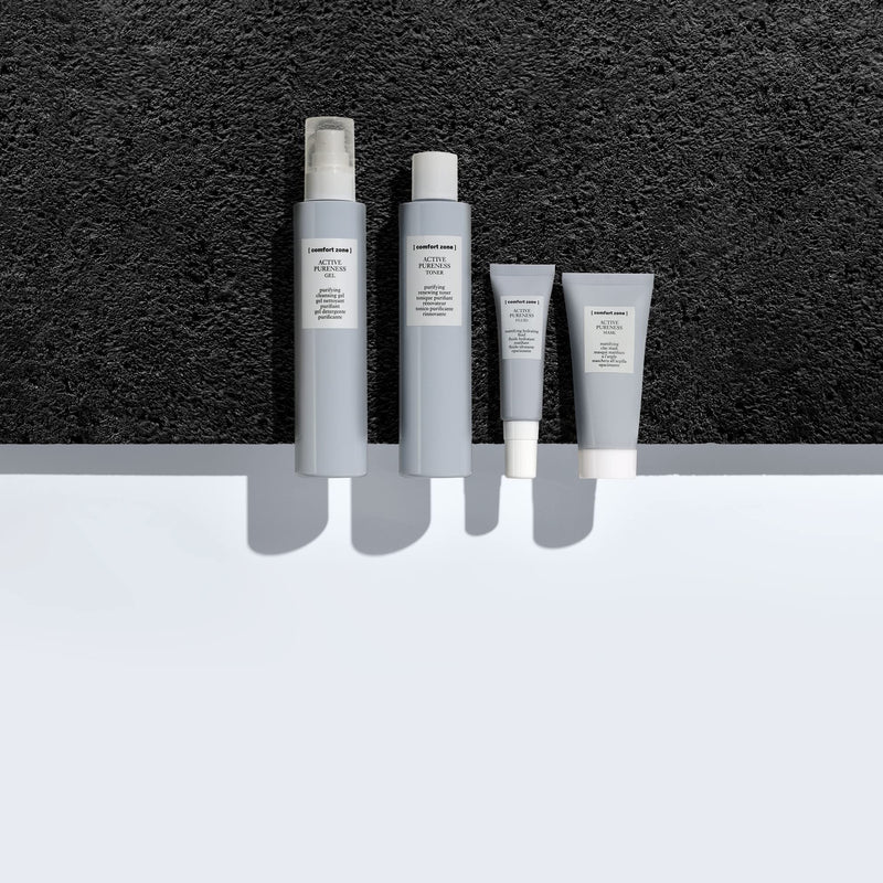 [Australia] - Comfort Zone Active Pureness Clay Mask - 60ml Bottle - Creamy Clay Mask - With Caolin, Green Clay - Mattifying, Purifying - Radiant Skin - Vegan - Reduces Appearance of Pores - Natural Ingredients 