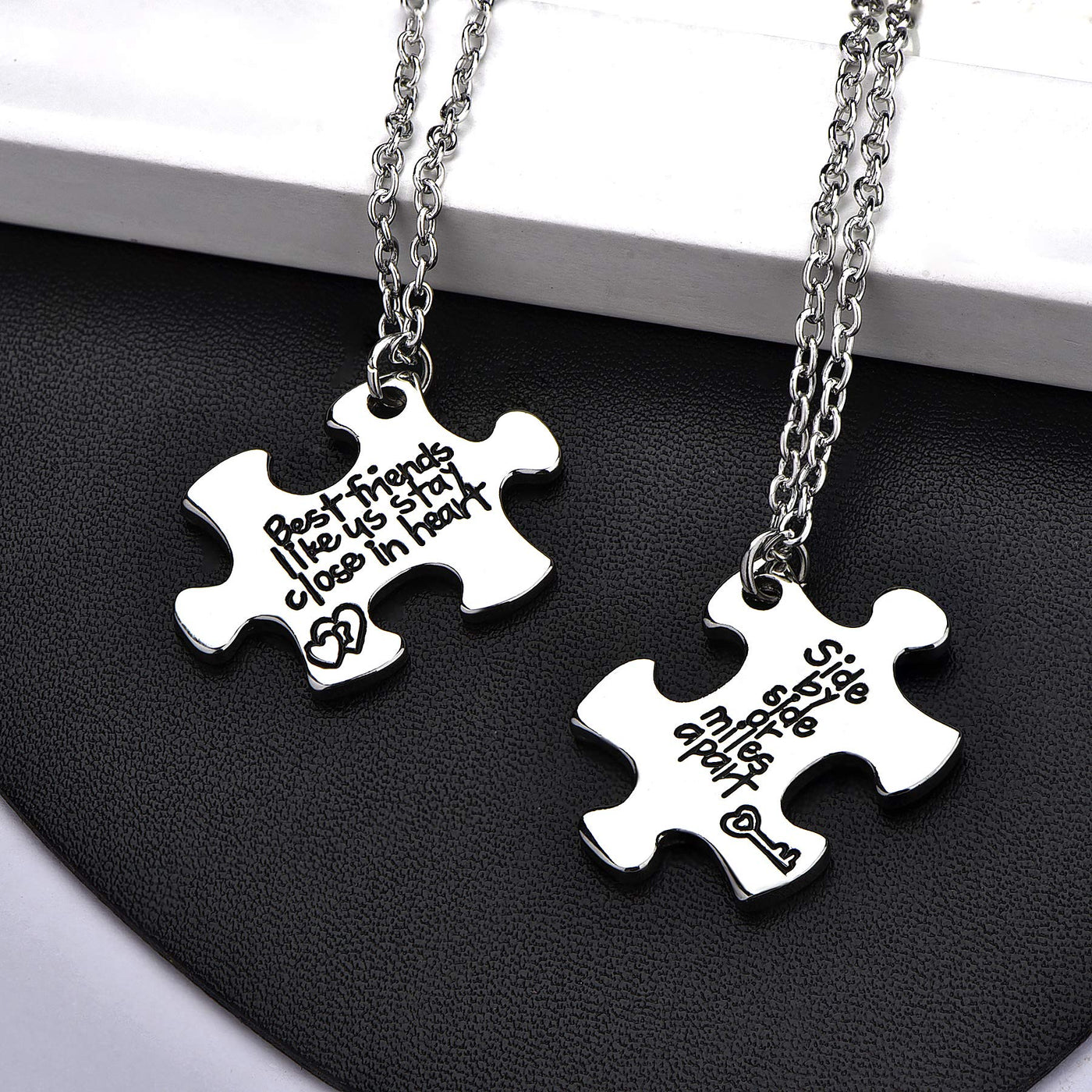 6 PC BFF Necklace Pizza Best Friends Necklaces Pendant Friendship Jewelry  Charm | eBay