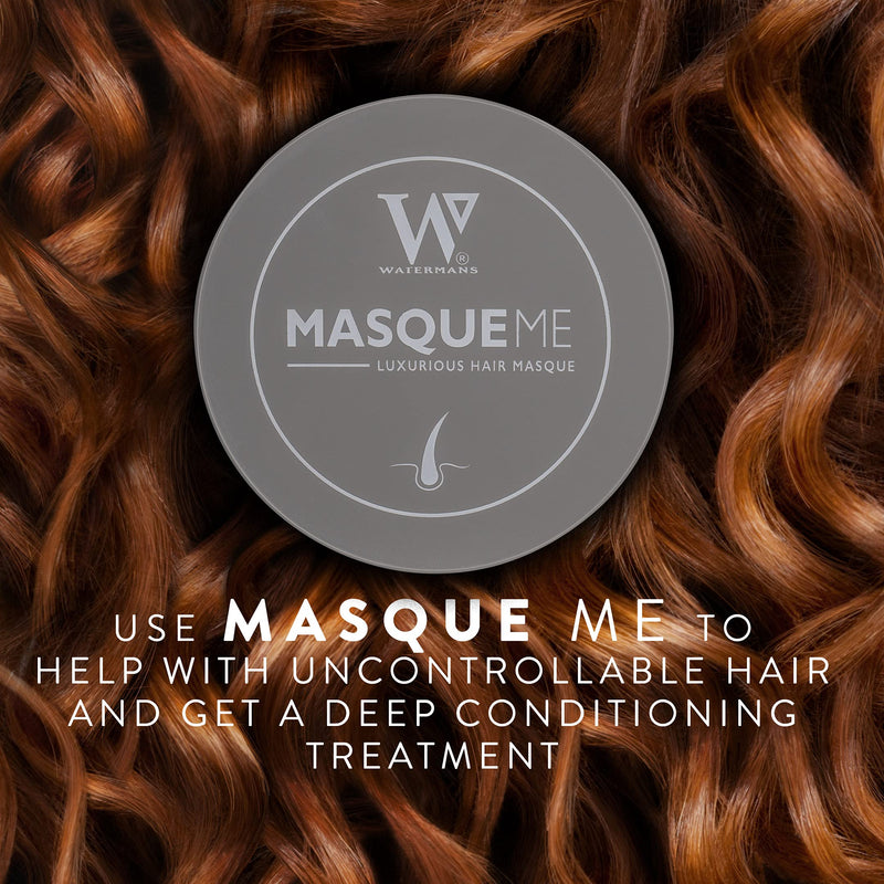 [Australia] - Watermans Masque Me Luxurious Hair Mask. 8-1 Extreme Nourishing Hair Booster, Frizz Control Hair Mask and Deep Conditioning Hair Treatment 