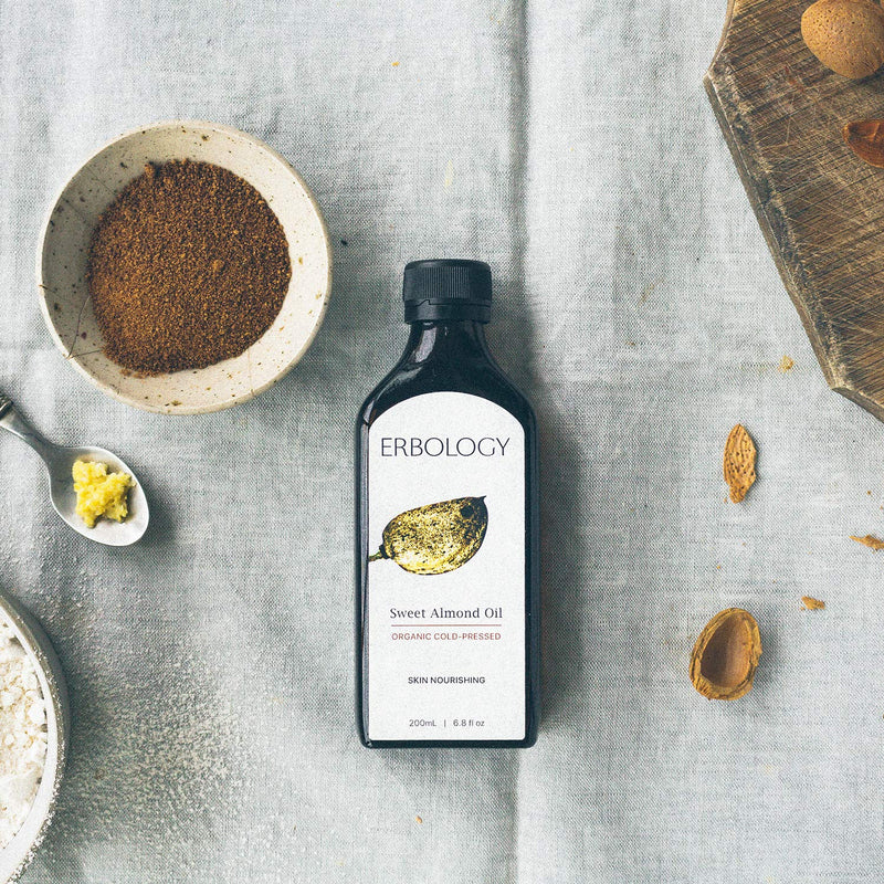 [Australia] - Organic Cold-Pressed Sweet Almond Oil 200ml - Skin Nourishing - Premium Food Grade 