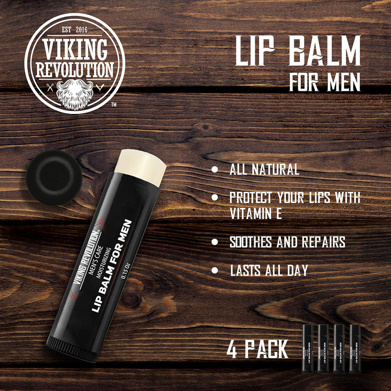 [Australia] - All Natural Lip Balm for Men - Mens Lip Moisturizer - Lip Care for Men for Dry, Cracked, Chapped Lips 