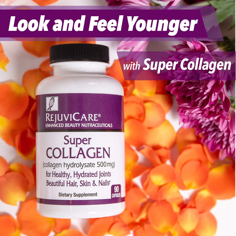 [Australia] - Rejuvicare Super Collagen Capsules for Beauty, Healthy Joints, Hair, Skin, & Nails, 90 Servings, Multi, (N8745) 