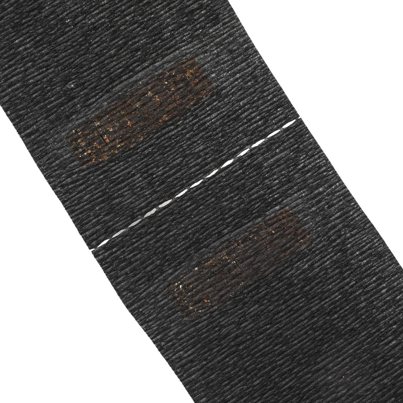 [Australia] - Disposable Barber Neckband Strips for Haircutting (2.5 x 11 In, Black, 500 Count) 