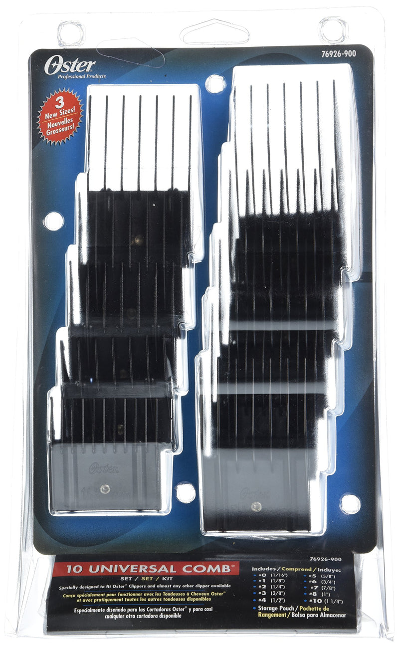 [Australia] - Oster Professional 10 Comb Set Specially Designed to Fit Oster Clippers. 