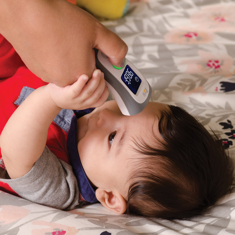 [Australia] - HealthSmart Digital Temporal Thermometer with No Contact Infrared Technology ideal for Babies, Children or Adults with Modes to also Test Temperature of Objects or Air with Alarm and Memory Function Body, Object or Air 