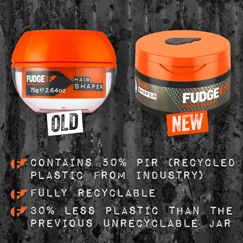 [Australia] - Fudge Professional Hair Shaper, Hair Wax, Hair Styling Paste for Men, 75 g 