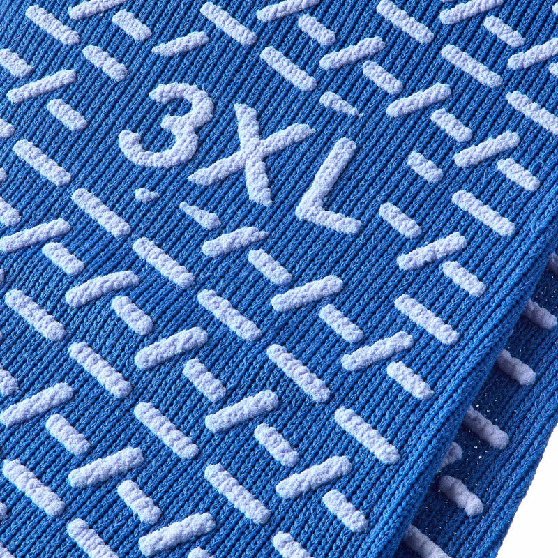 [Australia] - BARIATRIC SLIPPER SOCK NON SKID (3pk), 3X large, Blue, Blue, Size 3X large 