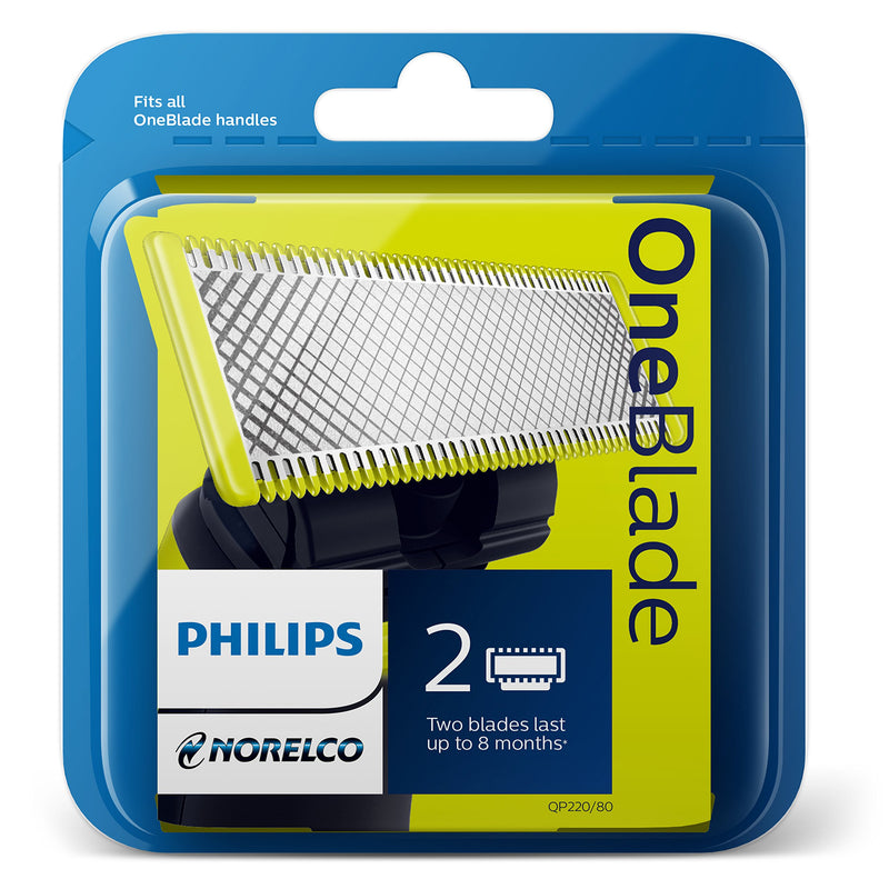 [Australia] - Philips Norelco QP220/80 OneBlade Replacement Blades, 2 Count 