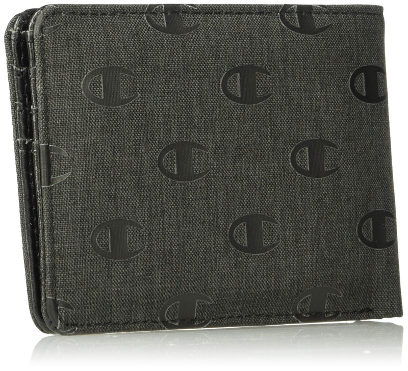 [Australia] - Champion Men's Rhyme Bifold Wallet One Size Black 