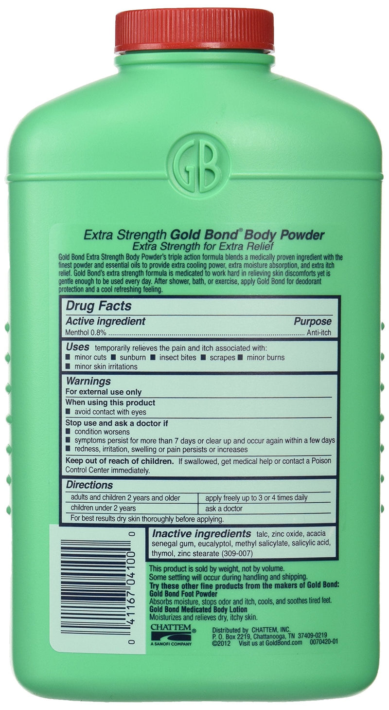 [Australia] - Gold Bond Medicated Body Powder Extra Strength 10oz 