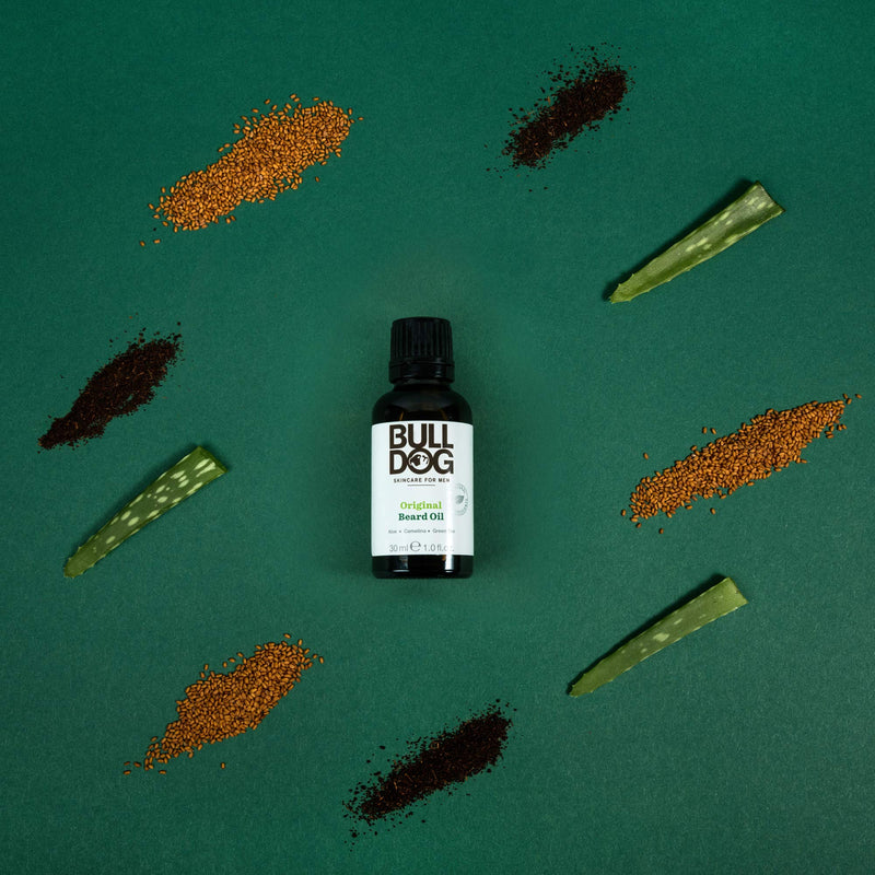 [Australia] - Bulldog Mens Skincare and Grooming Original Beard Oil for Men with Aloe, Camelina & Green Tea, 1 Fl. Oz. 