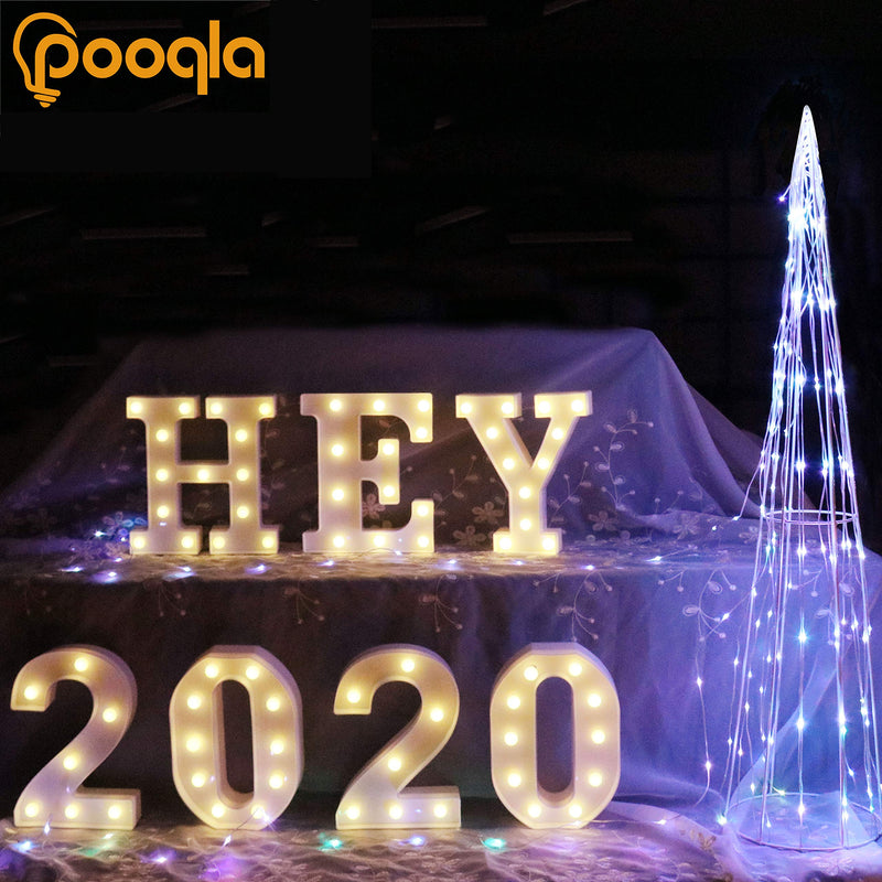 [Australia] - Pooqla LED Marquee Letter Lights Sign, Light Up Alphabet Letter for Home Party Wedding Decoration A Letter A 