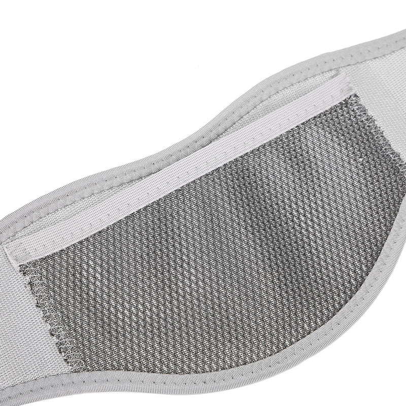 [Australia] - Neck Brace, Breathable Mesh Fabric Cervical Collar Guard for Pain Relief Moxibustion Care(Grey) 