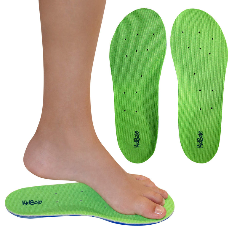 [Australia] - KidSole Slim Memory Foam Sport Children's Athletic Memory Foam with Extra Memory Foam Top Layer (24 cm (Kids' Size 3-6) 24 CM (Kids Size 3-6) 