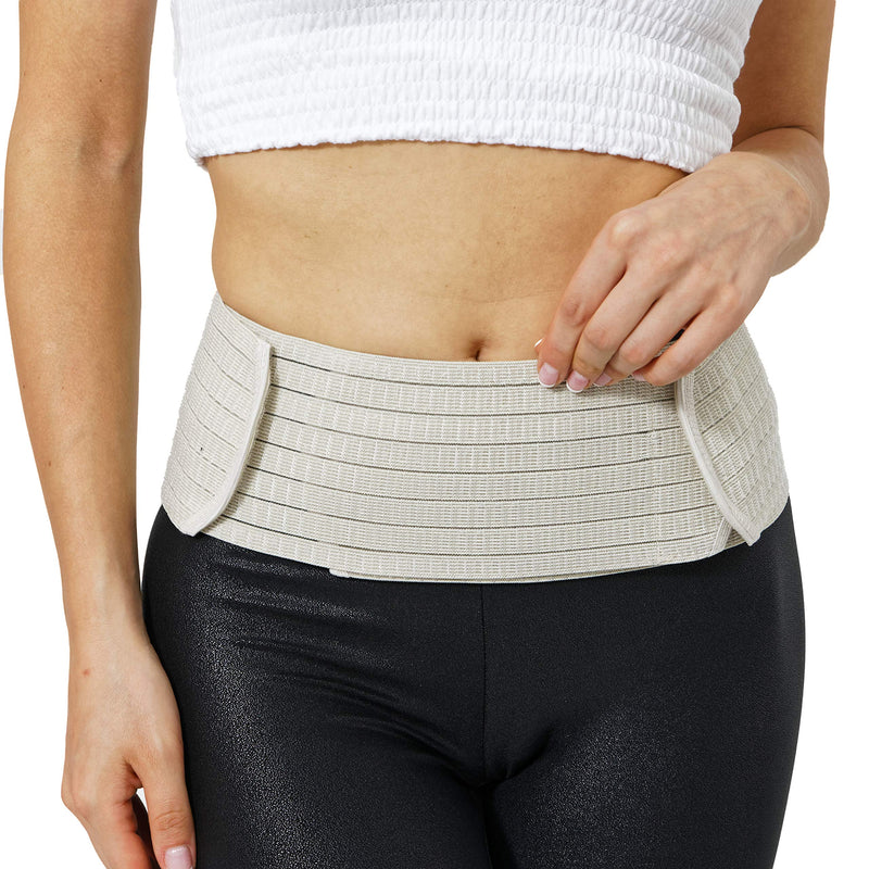 [Australia] - NeoTech Care 3-in-1 Maternity Pregnancy Support, Postpartum Belly Wrap & Pelvis Belt / Brace / Band - Breathable Girdle - Black - Medium Size Medium (Pack of 1) 