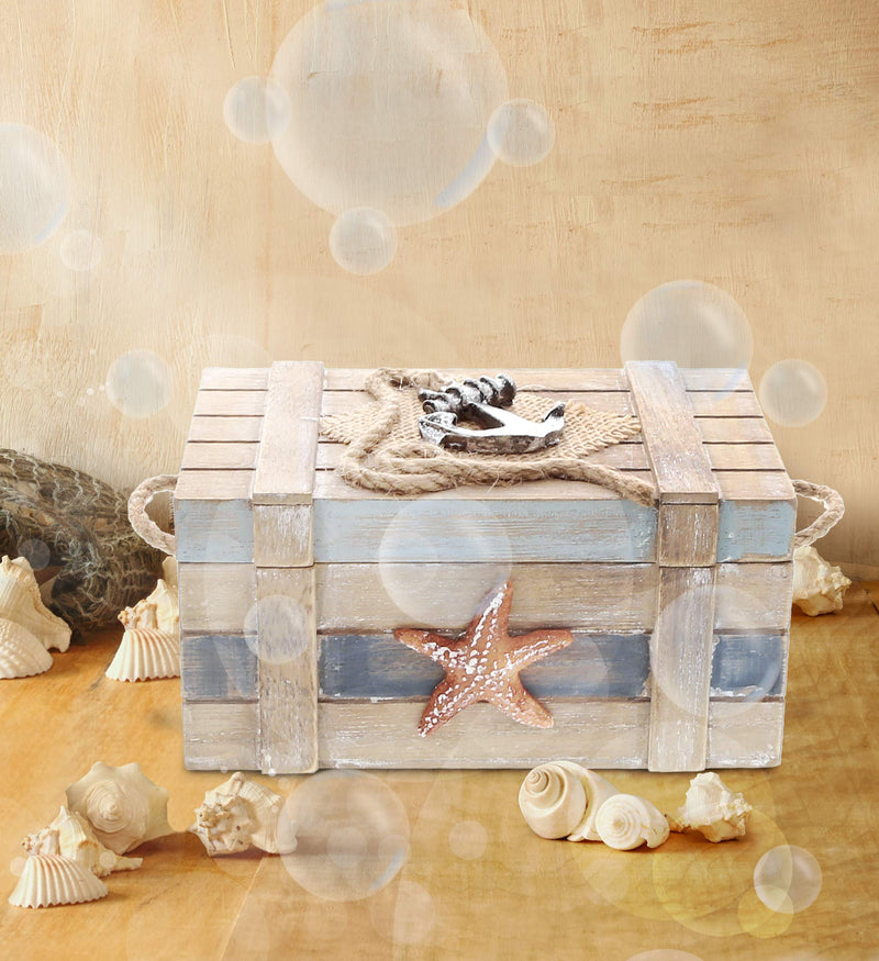 [Australia] - CoTa Global Neptune Jewelry Box - 6 x 4 x 3 inch - Nautical Decor - Item #9004 