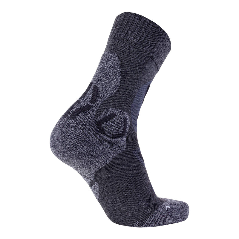 [Australia] - UYN Women's Uyn Explorer Comfort Lady's Trekking Socks Socks 35/36 Anthracite/Black 
