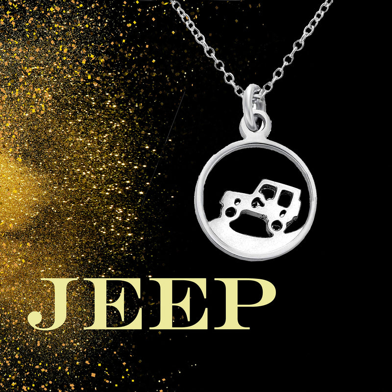 [Australia] - TGBJE Jeep Pendant Necklace Jeep Girl Gift for Jeep Lover 