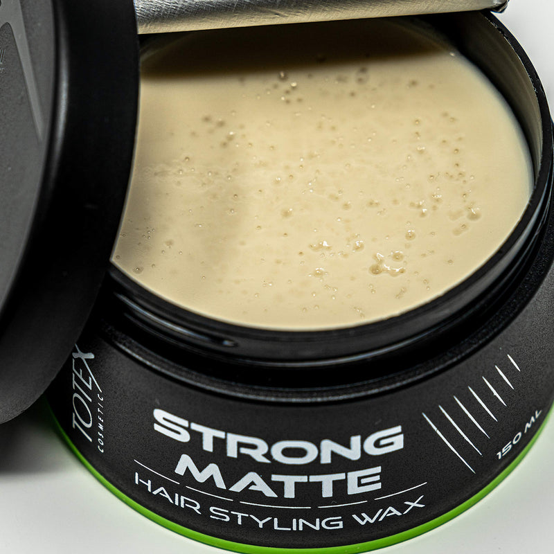 [Australia] - Totex Hair Men Styling Hair Wax - Strong Hold Texture Matte Natural Matte Look Finish - Hair Defining Paste Matte Wax 150ml (2 Pcs Offer) 