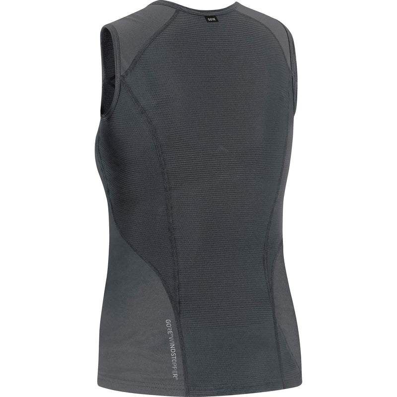 [Australia] - GORE WEAR Women's M Windstopper Base Layer Sleeveless Shirt 36 Black 