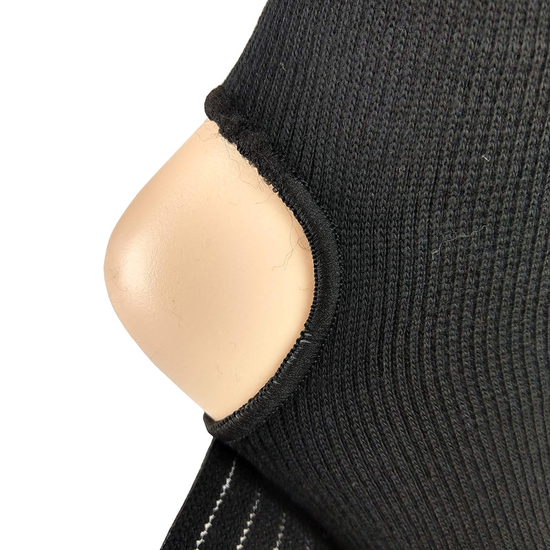 [Australia] - Blue Jay An Elite Healthcare Brand Adjustable Ankle Wrap, Black, Medium Ankle Support Brace for Injury Recovery - Elastic Ankle Support Brace 