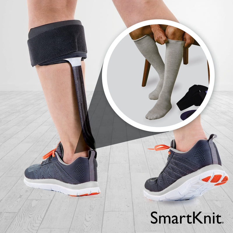 [Australia] - SmartKnit Adult AFO Interface Seamless Sensitivity Socks X-Large White 