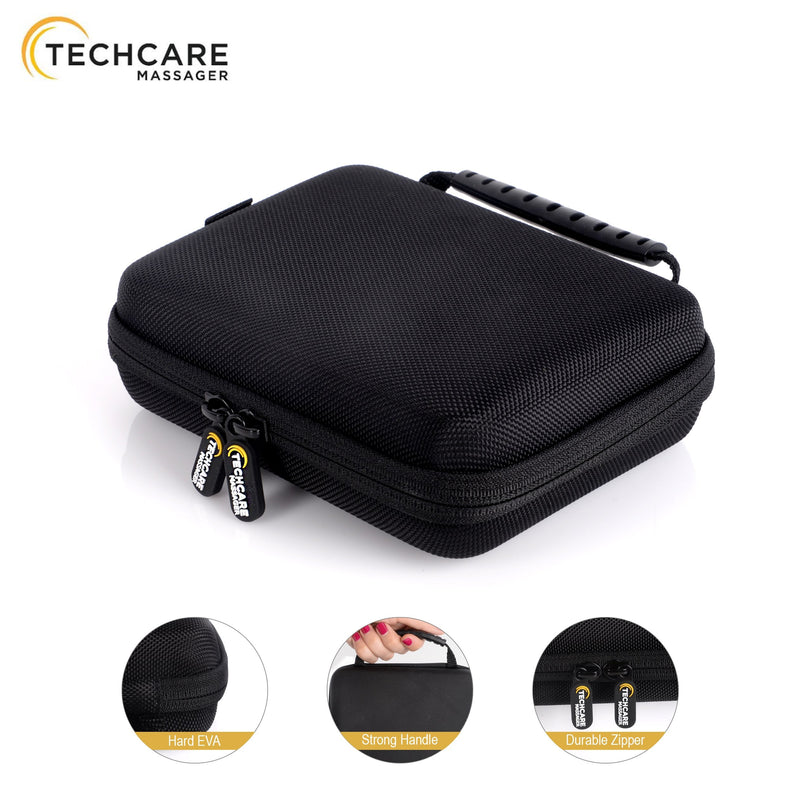 [Australia] - Hard Travel Case for TechCare Plus 24 Touch X Tens Unit Touch Massager Protective Shockproof Dustproof Water Resistant Light Weight Carrying Case 
