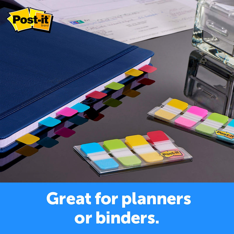 [Australia] - Post-it Tabs.625 in Solid, Aqua, Lime, Yellow, Red, 10/Color, 40/Dispenser (676-ALYR) 