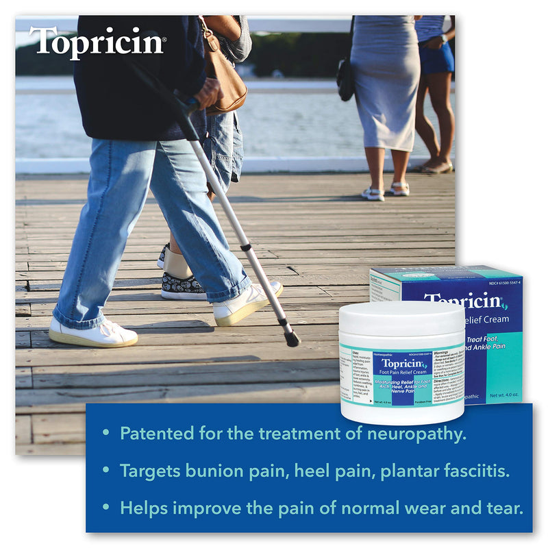 [Australia] - Topricin Foot Pain Relief Cream, 4 