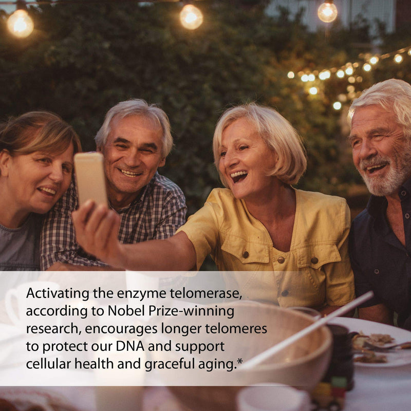 [Australia] - Enzyme Science™ Telomere Pro™, 30 Capsules – Supports Cellular Health, Energy Production, and Healthy Aging – Formulated with Vitamin D3, Rhodiola, and Astragalus – Natural Telomerase Supplement 