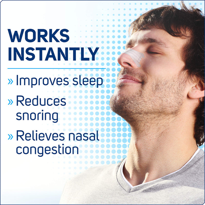 [Australia] - Clear Passage Nasal Strips, Clear Extra Strength, 50 Count | Works Instantly to Improve Sleep, Reduce Snoring, & Relieve Nasal Congestion Due to Colds & Allergies 50 Count (Pack of 1) 
