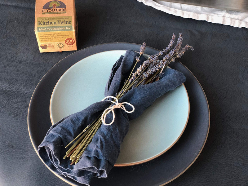 [Australia] - If You Care 100% Natural Cooking Twine, 200', Unbleached 