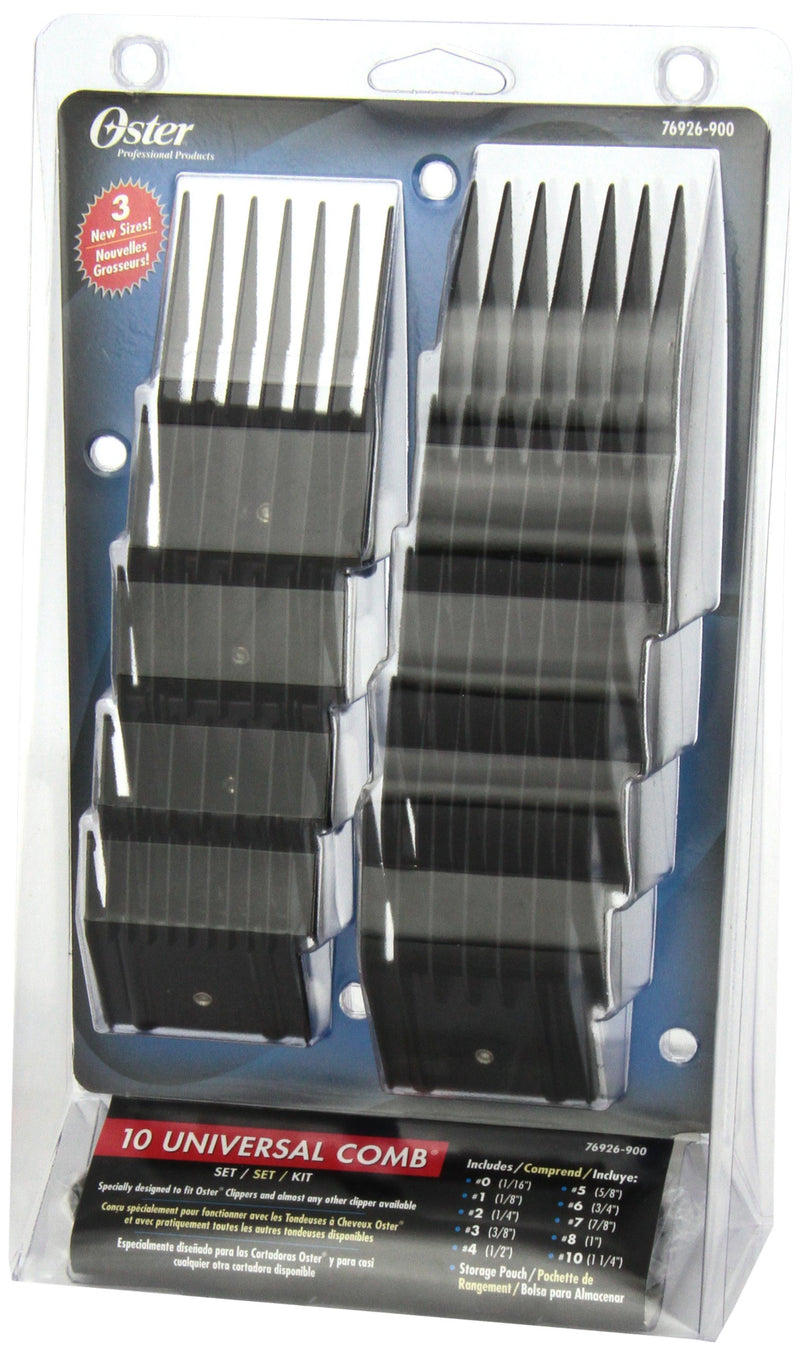 [Australia] - Oster Professional 10 Comb Set Specially Designed to Fit Oster Clippers. 