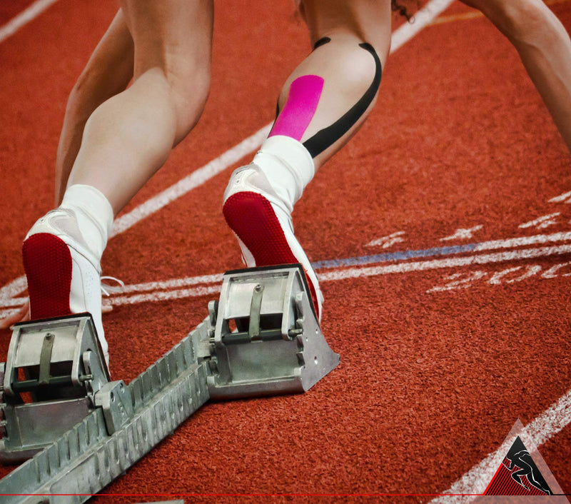 [Australia] - Kinesiology Tape Bulk 2 in. Designed to Boost Athletic Performance, Reduce Muscle Pain, Ease Inflammation. Easy to Use/Apply, Stays on for Several Days. Latex-Free, Waterproof, 97% Cotton /3% Spandex Black-Precut-35M 