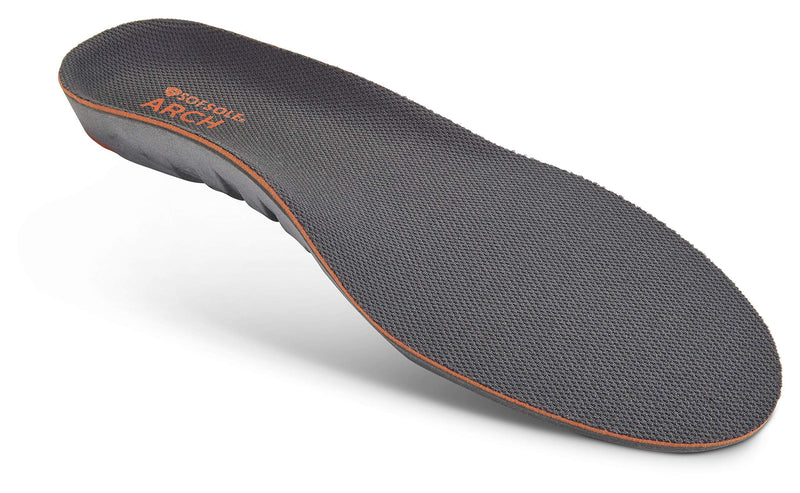 [Australia] - Sof Sole Insoles Men's High Arch Performance Full-Length Foam Shoe Insert 7-8.5 Grey 