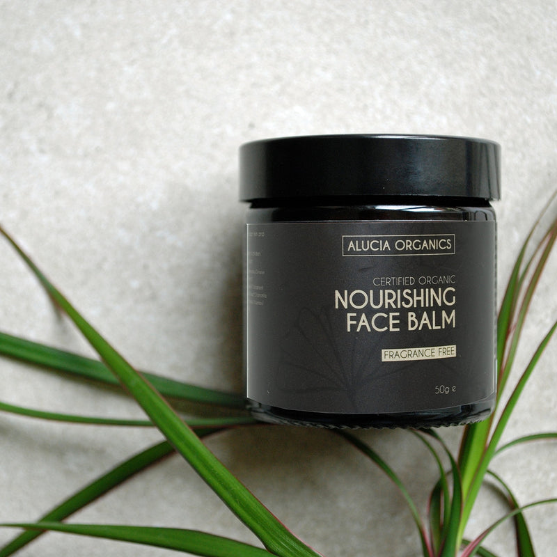 [Australia] - Alucia Organics Certified Organic Nourishing Face Balm Fragrance Free 50g 