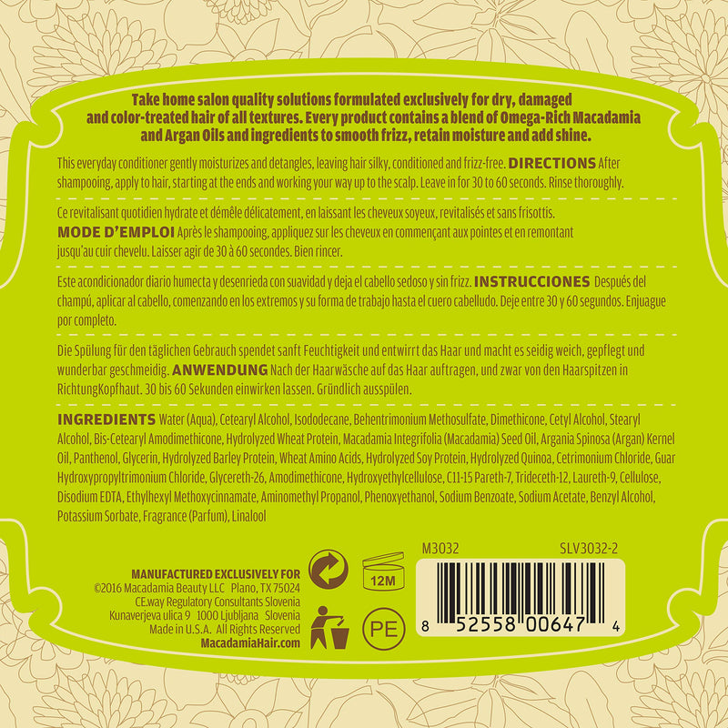 [Australia] - Macadamia Natural Oil Smoothing Conditioner, 300 ml 300 ml (Pack of 1) 