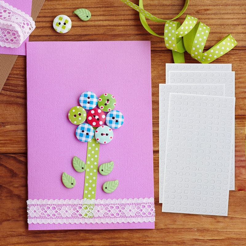 [Australia] - Mr. Pen- Foam Dots, 2400 pcs, 12 Sheets, Adhesive Foam Dots, 3D Foam Dots, 3D Pop Dots, Dual-Adhesive 3D Foam, Foam Adhesive Dots, Foam Dots Double Sided Adhesive, Adhesive Dots, Adhesive Foam 