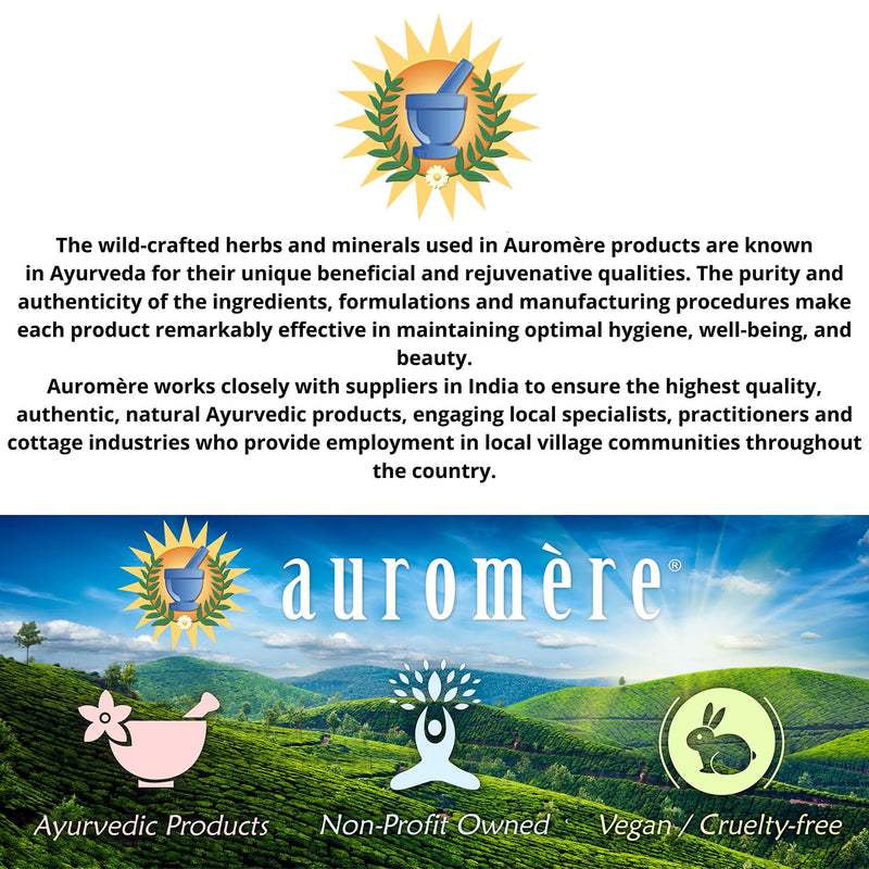 [Australia] - Auromere Ayurvedic Neem Balm - All Natural Rosacea, Eczema And Psoriasis Cream for Face and Body - Contains 34% Neem Oil for Skin - Soothes Dry, Itchy or Sensitive Skin and Reduce Redness - 2oz 