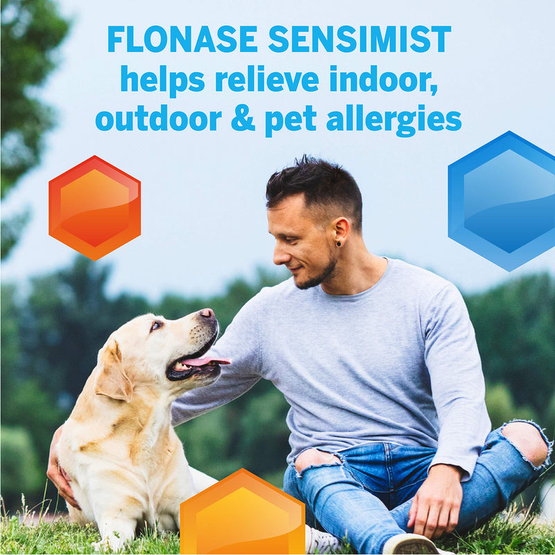 [Australia] - Flonase Sensimist Allergy Relief Nasal Spray Non Drowsy Allergy Medication, Gentle Mist - 12 Sprays Adult Pack 