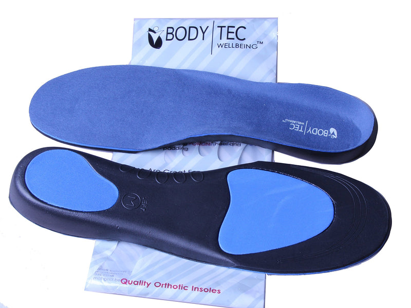 [Australia] - Full Length Orthotic insoles with great arch support and Poron Heel Cushioning Plantar fasciitis 7-8.5 UK 