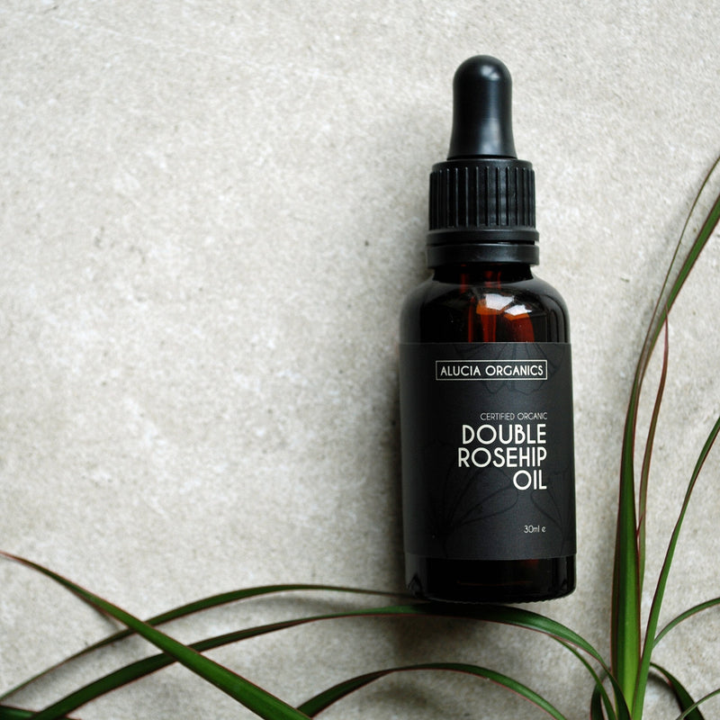 [Australia] - Alucia Organics Certified Organic Double Rosehip Oil 30ml - Pure, Natural, Organic, Face Oil for Sensitive Skin, Fine Lines, Wrinkles, Sun Burn, Stretch Marks, Scars, Damaged Skin 