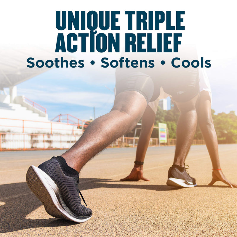 [Australia] - Gold Bond Therapeutic Foot Cream 4 oz. (Pack of 3), Triple Action Relief for Dry Skin 