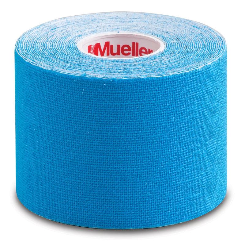 [Australia] - Mueller Sports Medicine Kinesiology Tape Pre-Cut Strips, Blue, 20 Strips (2" x 9.75" each) 