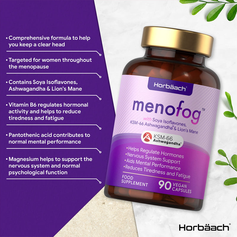 [Australia] - Menopause Supplement | Perimenopause & Menopause Support for Women | 90 Count | Vegetarian & Vegan | by Horbaach 