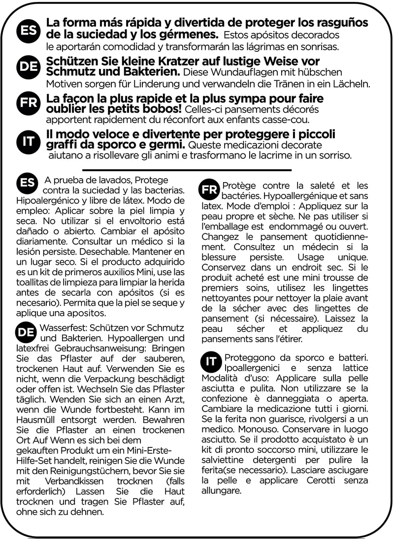 [Australia] - Peppa Pig Plasters for kids | x22 Strips | 4 Sizes | Latex Free | Hypoallergenic | Wash proof | Breathable | CE Certified | Made by Jellyworks Peppa Pig 